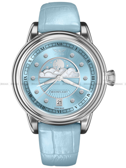 Zegarek Damski Aviator Douglas MoonFlight Diamonds Edition V.1.33.0.359.4
