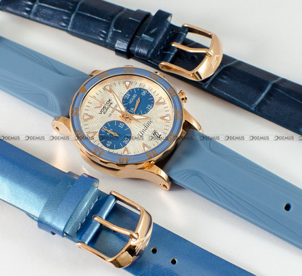 Zegarek Vostok VK64-515B527B Damski, Kwarcowy, Wskazówkowy