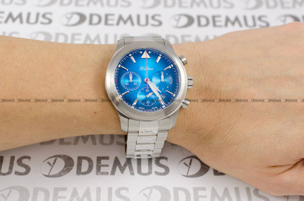 Zegarek Męski Balticus Flying Seal BALFSQCHBLU - Limitowana Edycja 80 sztuk - dodatkowy pasek w zestawie