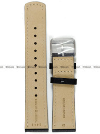 Skórzany pasek do zegarka Tommy Hilfiger Tommy-Hilfiger-1791630, 22 mm, Czarny