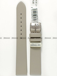 Skórzany pasek do zegarka Morellato A01X5126875094CR18, 18 mm, Szary