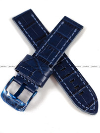 Pasek skórzany do zegarka Vostok Europe Almaz YM8J-320D657 - 22 mm