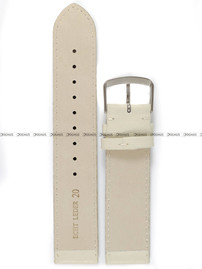 Pasek skórzany do zegarka - Fluco Toledo 399M-18-20 - 20 mm