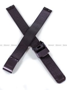 Siateczkowa (mesh) bransoleta do zegarka Obaku V149LVNMN1, 10 mm, Grafitowa