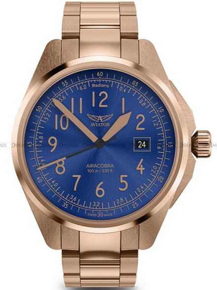 Aviator Airacobra 43 Type B V.1.38.2.326.5 Zegarek Męski 