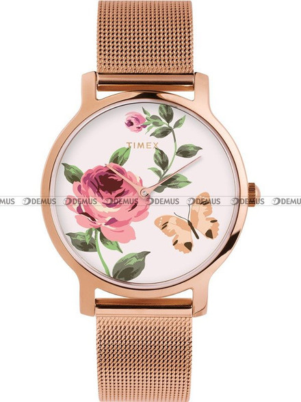 Zegarek Timex TW2U19000 Damski, Kwarcowy, Wskazówkowy