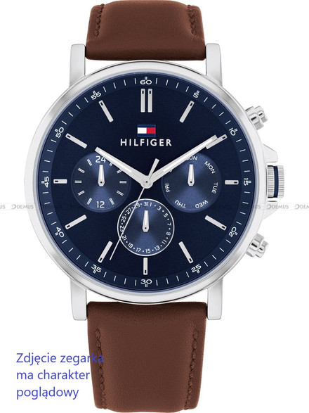 Pasek skórzany do zegarka Tommy Hilfiger 1710585 - 22 mm