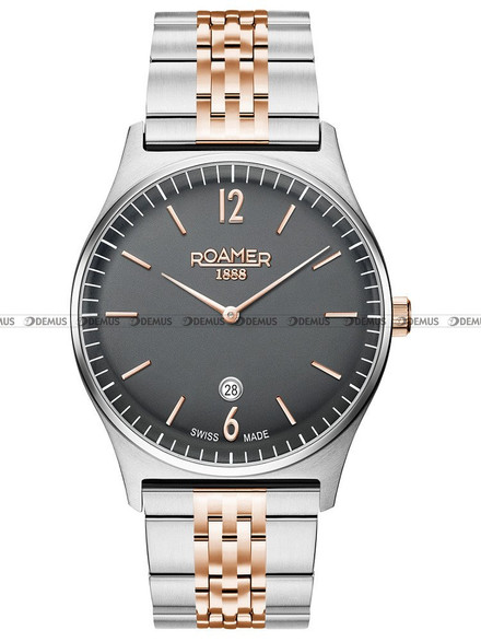 Zegarek Roamer 650810 41 65 50 Męski, Kwarcowy, Wskazówkowy
