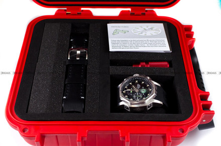 Zegarek Męski Vostok Europe Atomic Age Oppenheimer YM86-640A695B - Zestaw
