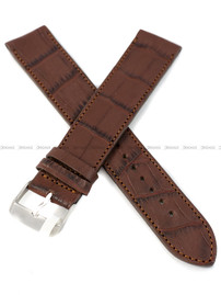 Pasek skórzany do zegarka - LAVVU LSJXC18 - 18 mm - XXL