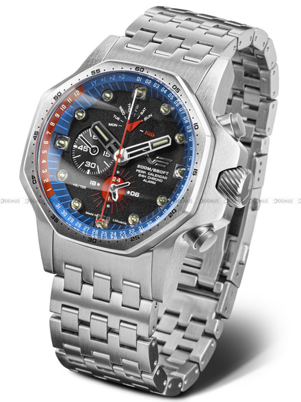 Zegarek Męski Vostok Europe Atomic Age Oppenheimer YM86-640A696B - Zestaw
