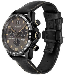 Zegarek Męski Atlantic Grand Prix Chrono Desert Racer 55463.46.45VBA - Adrien Van Beveren - Limitowana Edycja