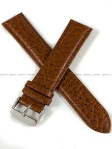 Skórzany pasek do zegarka Pacific W05XL.22.3.3, 22 mm, Brązowy