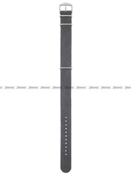 Pasek Nato nylonowy do zegarka - Hirsch Rush Recycle 40506030-2-22 - 22 mm