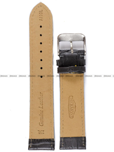 Pasek skórzany do zegarka - Chermond A110L.22.6-XL - 22 mm