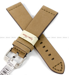 Skórzany pasek do zegarka Morellato A01X4683B90027CR24, 24 mm, Brązowy