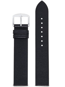 Pasek skórzany do zegarka - Rochet Trendy 6340301 - 12 mm - Czarny