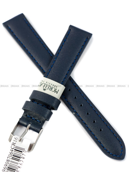 Pasek skórzany do zegarka - Morellato Performance A01X0969087064CR20 - 20 mm