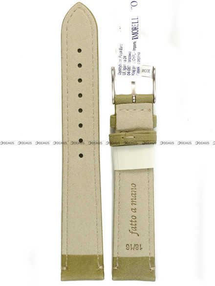 Pasek skórzany do zegarka - Morellato Kahlo A01X6022E23078CR18 - 18 mm