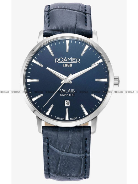 Zegarek Męski Roamer Valais 988833 41 45 05 - Bransoletka mesh w zestawie