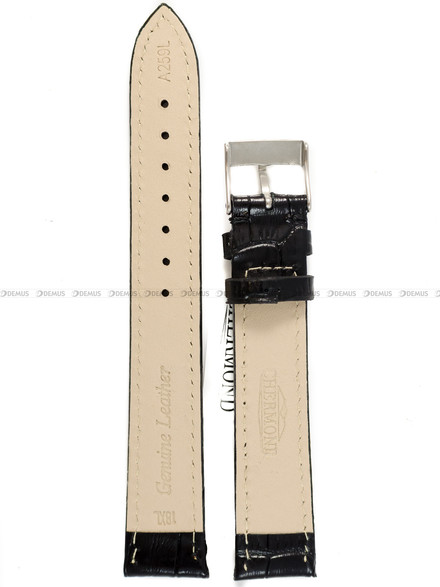 Pasek skórzany do zegarka - Chermond A259L.18.1 - 18 mm - XL