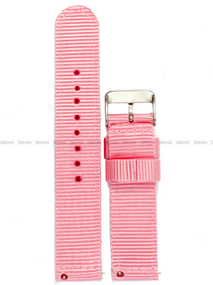 Nylonowy Pasek do zegarka - Demus PND6.20.13-SR - 20 mm