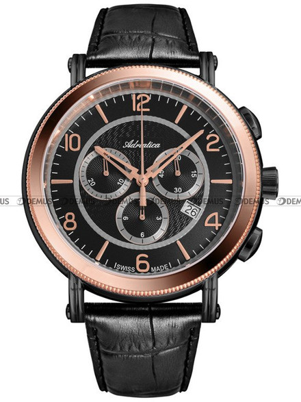 Zegarek Adriatica Chronograph A8294.K254CH Męski, Kwarcowy, Wskazówkowy