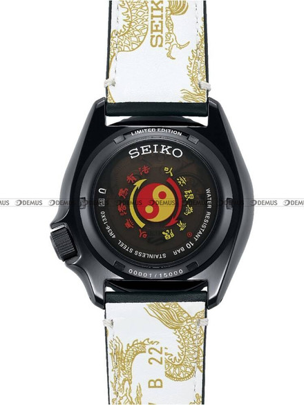 Zegarek Męski Seiko Automatic 5 Sports 55th Anniversary Bruce Lee SRPK39K1 - Limitowana Edycja