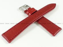 Skórzany pasek do zegarka Tekla PT39.20.4.4, 20 mm, Czerwony