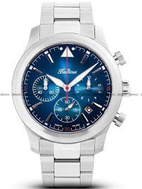 Zegarek Męski Balticus Flying Seal BALFSQCHBLU - Limitowana Edycja 80 sztuk - dodatkowy pasek w zestawie