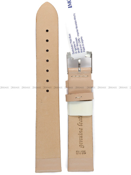 Pasek skórzany do zegarka - Morellato A01X5126875026CR18 - 18 mm