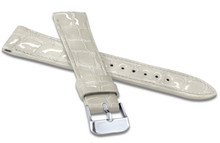 Pasek skórzany do zegarka - LAVVU LSAGW18 - 18 mm