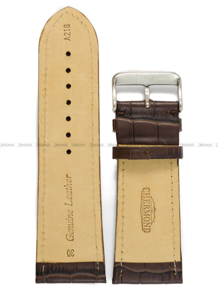 Pasek skórzany do zegarka - Chermond A218.30.2 - 30 mm
