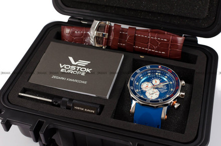 Zegarek Męski Vostok Europe Lunokhod-2 YM86-620A636