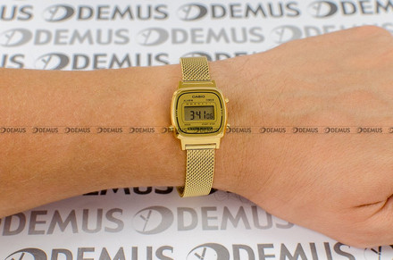 Zegarek Casio RETRO LA670WEMY-9EF Damski, Kwarcowy, Elektroniczny