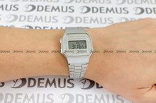 Zegarek Casio RETRO A168WEM-7EF Unisex, Kwarcowy, Elektroniczny