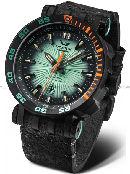 Pasek skórzany do zegarka Vostok Europe Energia NH35A-575C649 - 20 mm