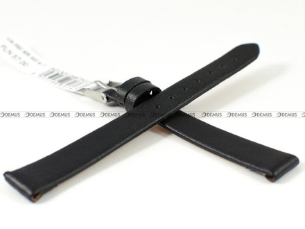 Skórzany pasek do zegarka Morellato A01X5126875019CR12, 12 mm, Czarny