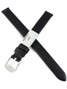 Pasek skórzany do zegarka - Rochet Trendy 6340201 - 10 mm - Czarny