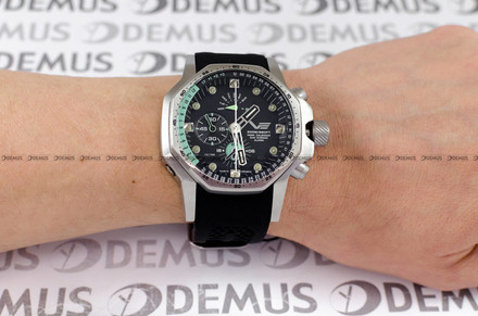 Zegarek Męski Vostok Europe Atomic Age Oppenheimer YM86-640A695B - Zestaw
