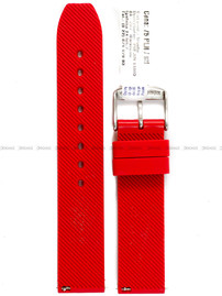 Pasek gumowy do zegarka - Morellato Lugano Gomma A01X5183556083CR20 - 20 mm