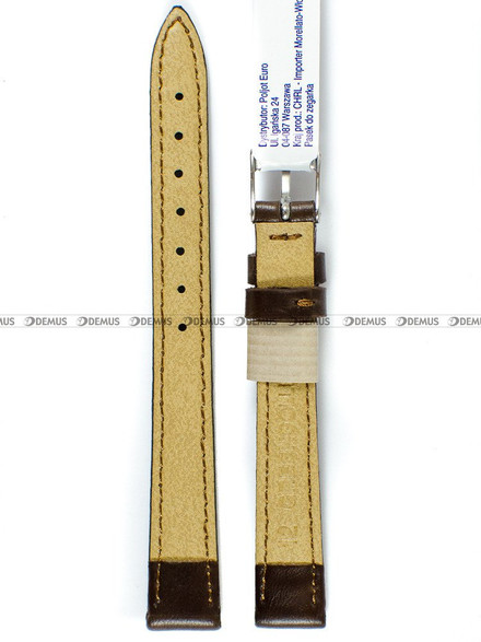 Skórzany pasek do zegarka Morellato A01X4219A97032CR12, 12 mm, Brązowy