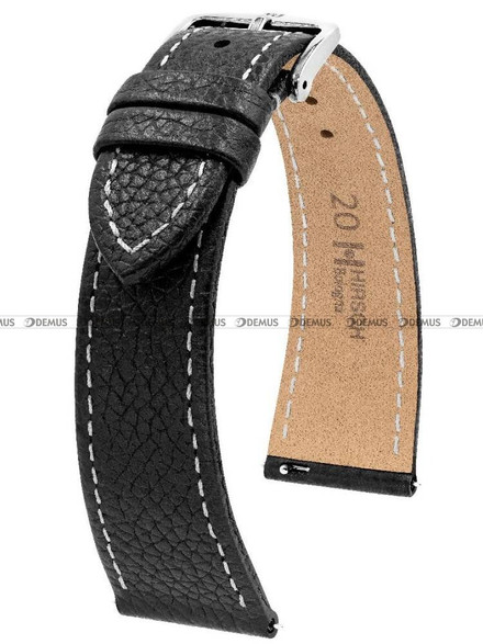 Pasek skórzany z do zegarka - Hirsch Bologna 01802150-2-20 M - 20 mm