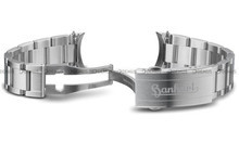 Bransoleta stalowa do zegarka Hanhart PIONEER Preventor HD12 - Srebrna - 9920.6429-73