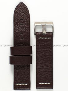 Skórzany pasek do zegarka Pacific W23.24.2, 24 mm, Brązowy