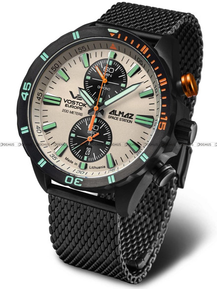 Zegarek Męski Vostok Europe Almaz 6S11-320C677B - Zestaw