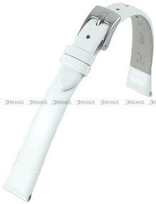 Skórzany pasek do zegarka Horido D0504.09.14S, 14 mm, Biały