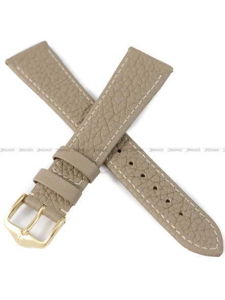 Pasek skórzany z do zegarka - Hirsch Bologna 01802037-1-20 - 20 mm 