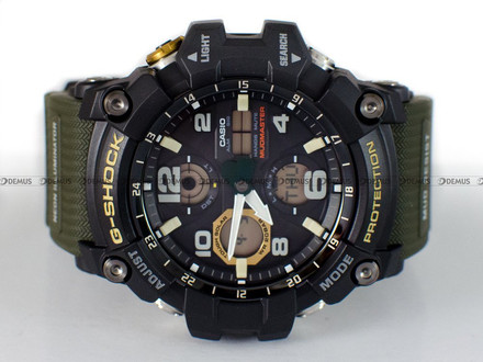 Zegarek Casio G-SHOCK Radio Controlled GWG-100-1A3ER Męski, Kwarcowy Radio Controlled, Wskazówkowo-Elektroniczny