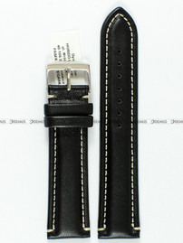 Skórzany pasek do zegarka Horido 0079.01.22S, 22 mm, Czarny